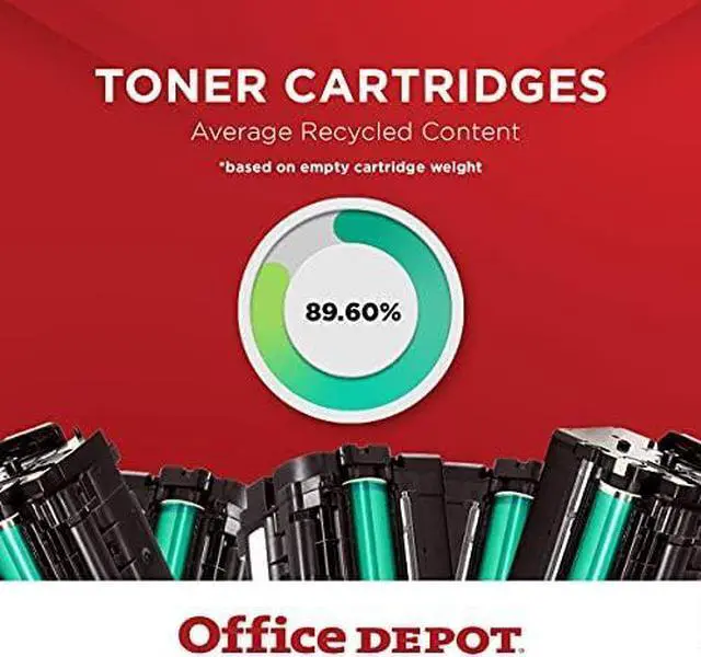Alt view image 3 of 4 - Office Depot® - Reman Toner - HP 90a Reman Black Toner Cartridge - HP 90A Remanufactured Black Toner Cartridge - 14.7" x