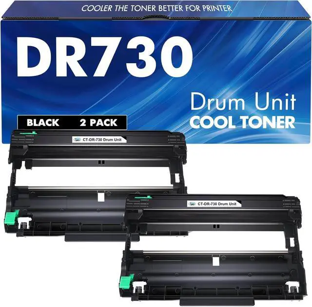Main image of DR730 DR-730 Drum Unit 2-Pack Compatible Replacement for Brother Drum DR730 DR-730 DR 730 for MFC-L2710DW MFC-L2750DW HL-L2395DW HL-L2370DW DCP-L2550DW MFC-L2750DWXL Printer (BlackNot Toner)