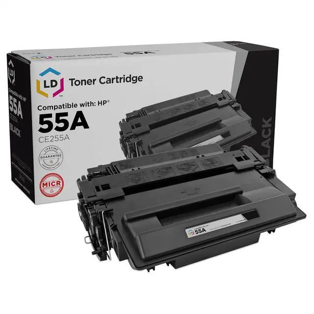 Main image of LD Products Remanufactured Replacement for HP 55A CE255A MICR Toner Cartridge for Laserjet P3015 P3015dn P3015x HP Laserjet Pro 500 MFP M521dn M521dw M521 M525 Toner Printer (Standard Yield, Black)