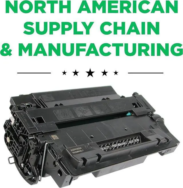 Alt view image 2 of 6 - Clover Remanufactured Toner Cartridge Replacement for HP CE255A (HP 55A) | Black
