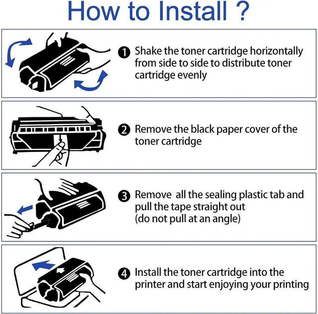 Alt view image 6 of 7 - USUPERINK 10 Pack Compatible Black Toner Cartridge Replacement for Samsung MLT-D105L 105L MLTD105L Work with ML-2525 ML-2525W ML-2545 ML-1915 SCX-4623F SCX-4623FN Printer