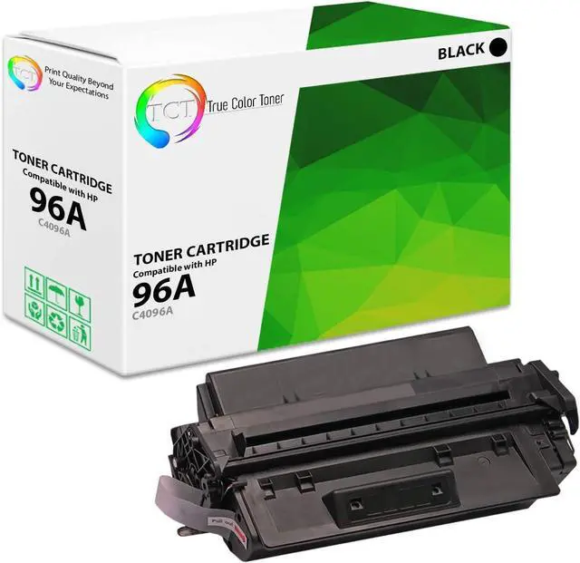 Main image of TCT 96A Toner Cartridge - Compatible Replacement for HP 96A C4096A Black Works with HP Laserjet 2000 2100 2100M 2100SE 2100TN 2100XI Printers (5,000 Pages)