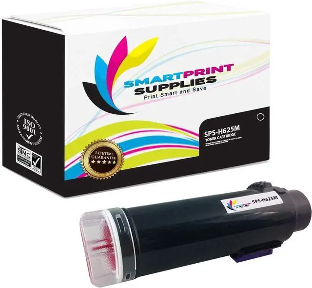 Alt view image 4 of 4 - Compatible Toner Cartridge Replacement for Dell H625 H825 S2825 Printers (Black, Cyan, Magenta, Yellow) - 4 Pack