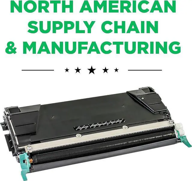 Alt view image 2 of 5 - Clover Remanufactured Toner Cartridge Replacement for Lexmark C746 | Black