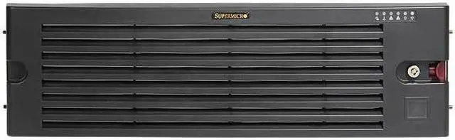 Alt view image 7 of 10 - Mcp-210-83501-0B 3U Front Bezel For Sc835 Chassis (Black)