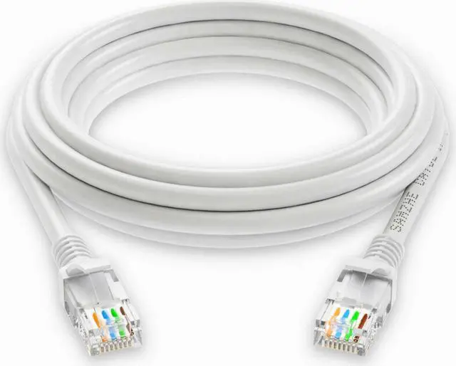 Main image of 60FT CAT5 Cat5e Ethernet Patch Cable RJ45 Network Wire PC Router PoE Switch Cord