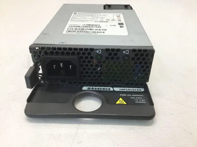 Alt view image 2 of 4 - PWR-C6-600WAC 341-101021-01 600W AC Power Supply For C9200