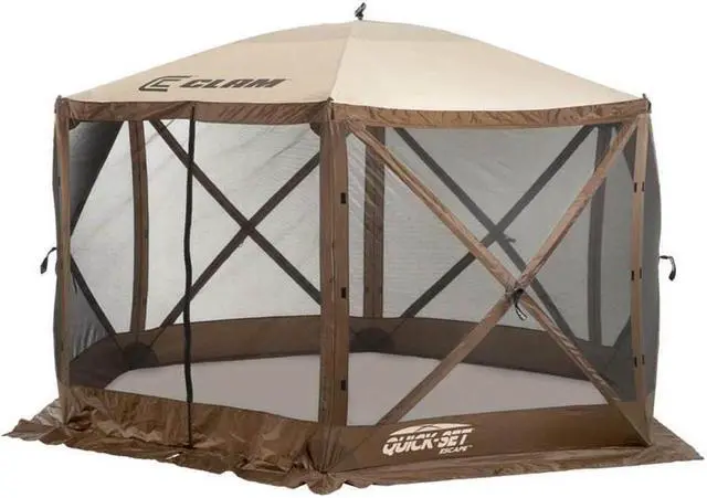 Alt view image 3 of 6 - Quick Set Escape Pop Up Camping Outdoor Canopy Gazebo Shelter with 6 Panels
