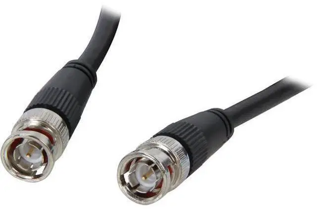 Main image of C2G 40029 75 OHM BNC Cable, Black (25 Feet, 7.62 Meters)