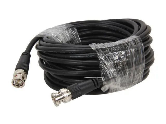 Alt view image 2 of 3 - C2G 40029 75 OHM BNC Cable, Black (25 Feet, 7.62 Meters)