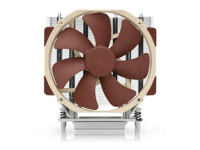 Alt view image 2 of 6 - Noctua NH-U14S TR4-SP3, Premium-grade CPU Cooler for AMD sTRX4/TR4/SP3 (140mm, Brown)