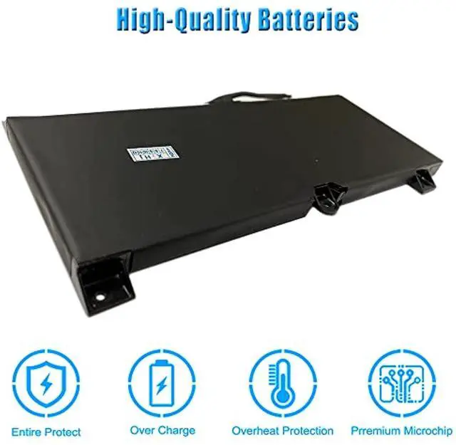 Alt view image 5 of 12 - C41n1731 15.4V 66Wh 4335Mah Laptop Battery Replacement For Asus Gl504 Gl504gm Gl504gs Rog Strix Gl504gw