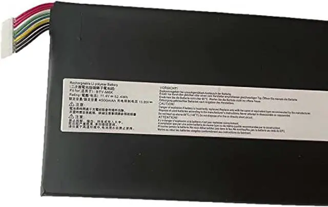 Alt view image 2 of 2 - Etechpower Bty-M6k Ms-17B4 Ms-16K3 Ms-16W1 Ms-16R4 Battery Replace For Msi Ms-17B4 Ms-16K3 Gs63vr 7Rg Stealth Pro 7Rg-005 7Rg-036Cn Gf63 8Rd-031Th 8Rc-034Cz 9Sc Gf75
