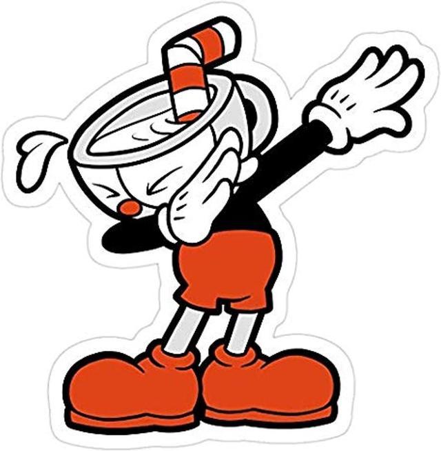 Ambient monarki restaurant Cuphead Dab, Cuphead Decal Sticker - Sticker Graphic - Auto, Wall, Laptop,  Cell, Truck Sticker For Windows, Cars, Trucks Other Computer Accessories -  Newegg.com