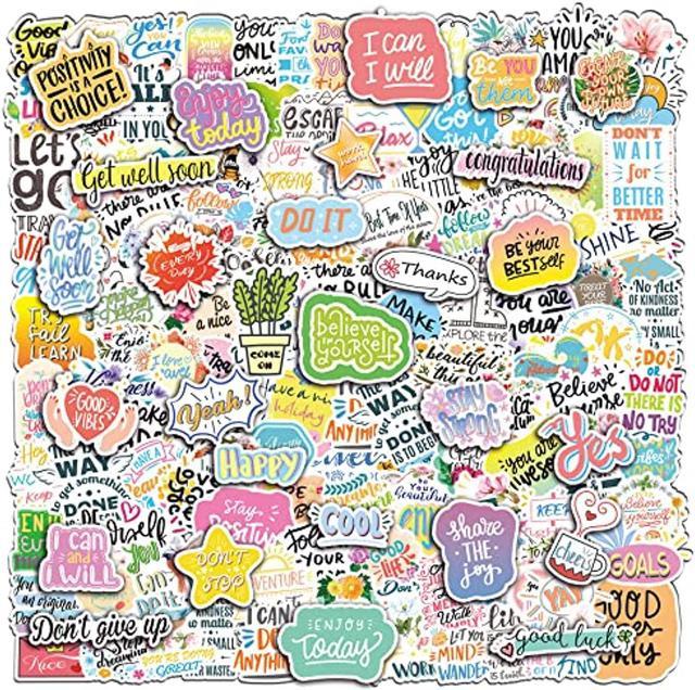 150Pcs Inspirational Words Stickers Motivational Stickers For