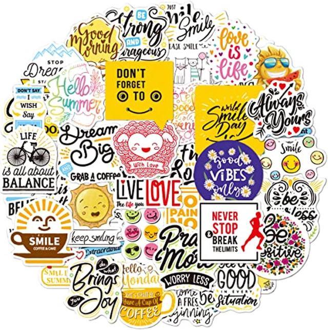 Motivational Stickers | Inspirational Stickers | Water Bottle Stickers |  Laptop Decals | Waterproof Stickers | Small Sticker | Scrapbook