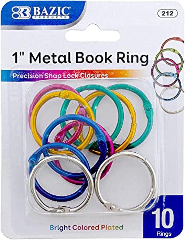 BM RETAIL 2 Pcs Gold Book Rings 3 Holes Metal Loose Leaf Binder Rings for  Notebook Binding Manual Ring Binder Price in India - Buy BM RETAIL 2 Pcs  Gold Book Rings