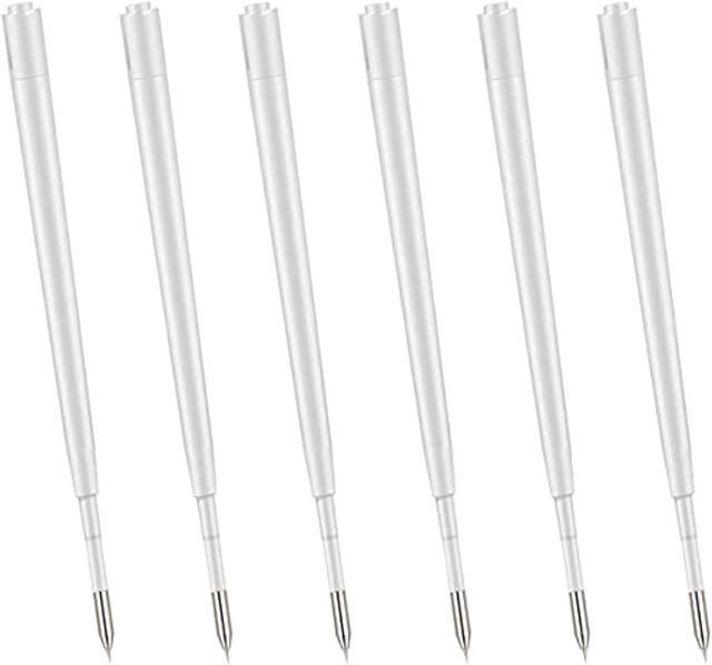 Craft Weeding Pen Refills (6Pcs), 3.9 Inch Precision Needle Refill For  Essential Adhesive Vinyl Pen, Air Release Pen, Pin Pen, Parker Ballpoint  Pen, 6 Refills 