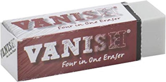 Vanish 4-In-1 Artist Eraser Replaces Gum Rubber Vinyl And Kneaded