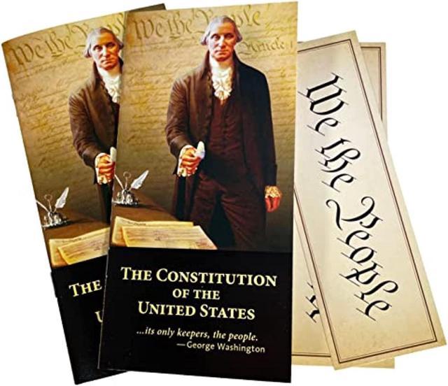 2 Pack Us Pocket Constitution Booklet, The Bill Of Rights & Declaration Of  Independence & Amendments