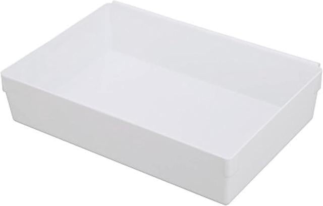 Rubbermaid Drawer Organizer, 9 by 6 by 2-Inch, White FG2916RDWHT