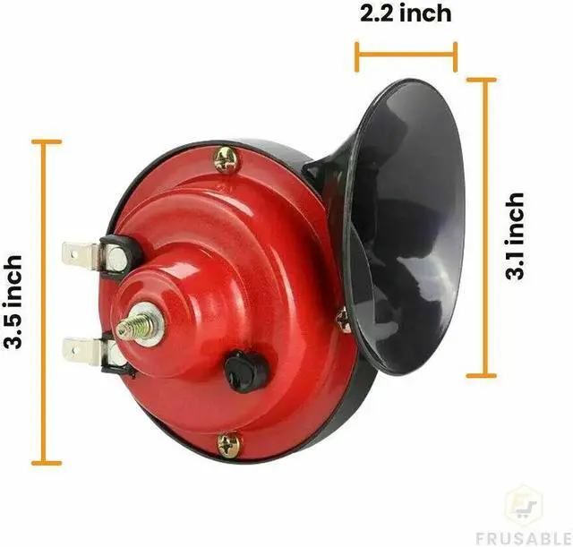 Alt view image 5 of 6 - 12V Super Loud Train Horn Waterproof for Motorcycle Car Truck SUV Boat