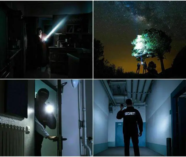 Alt view image 5 of 6 - 5Pcs XPE-R3 LED Flashlight Portable Pen Torch Lamp Clip Mini Light Penlight US