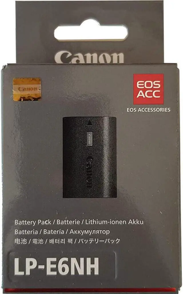 Alt view image 3 of 3 - LP-E6NH Lithium-Ion Battery Pack for EOS R5 and EOS R6 4132C002