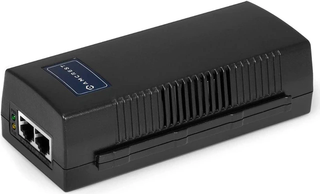 Main image of Active Gigabit PoE Injector Adapter, IEEE 802.3 10BaseT and IEEE 802.3u 100BaseTx Compliant, Up to 100 Meters; FSE801G