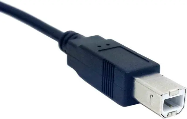 Alt view image 5 of 6 - 80cm Dual USB 2.0 Male to Standard B Male Y Cable for Printer & Scanner & External Hard Disk Drive