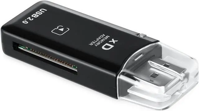 Main image of eTECH USB2.0 Black Color High Speed xD Memory Card Reader Supports Olympus and Fuji XD Picture Card 1GB 2GB