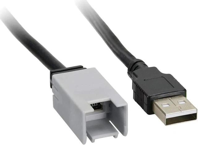 Alt view image 2 of 3 - AXXESS MECAXUSBMINIB, USB to Mini B Adapter Cable, 6-Feet