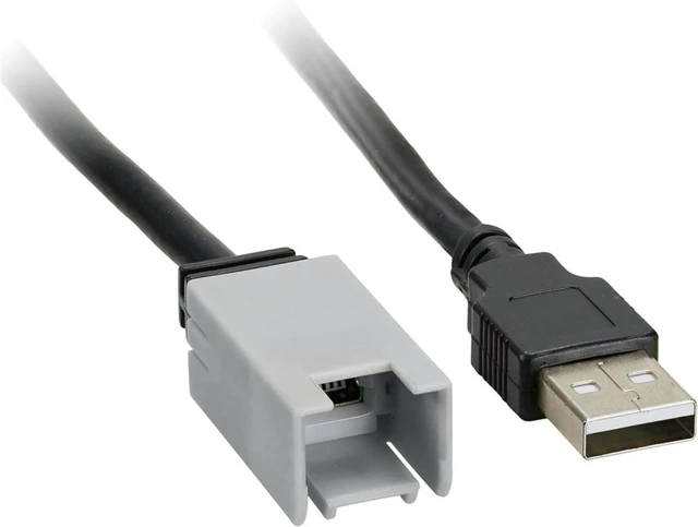 Alt view image 3 of 3 - AXXESS MECAXUSBMINIB, USB to Mini B Adapter Cable, 6-Feet