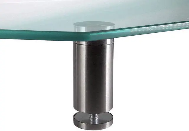Alt view image 10 of 18 - Monoprice Multimedia Riser Desktop Monitor Stand - Clear Glass, Large 30.8 x 11 Inches - Workstream Collection