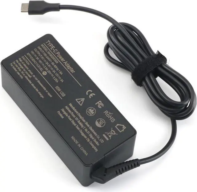 Alt view image 2 of 7 - Universal USB Type C 65W 45W Laptop Charger Compatible with   Hp  chromebook   Sony Computer Charger Fast Charging Type C AC Adapter Power Cord Supply