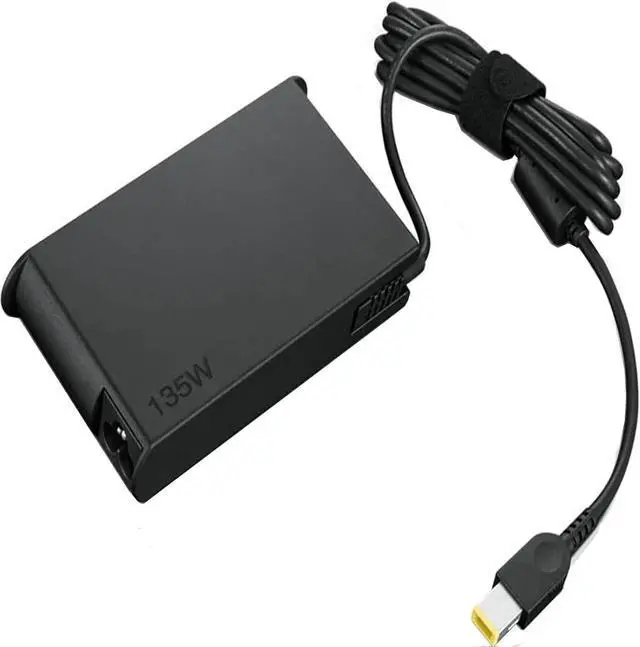 Alt view image 2 of 7 - 135W AC Charger Compatible with  ThinkPad X1 Extreme Gen 1 2 3 4 5 W540 W541 T440 T440S T440P T470P T540p T15p Ideapad Yoga Y50-70 Y50-80 Y50p Y50p-70 Y50c Laptop Power Supply Adapter