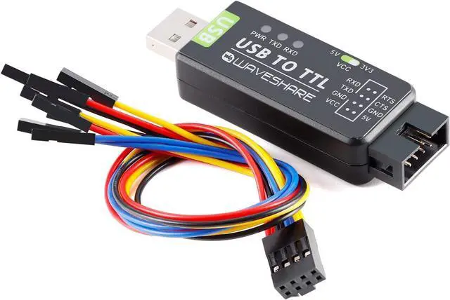 Main image of Industrial USB to Serial Adapter UART Serial Adapter FT232RL Serial to USB Converter USB to TTL Adapter Port Module Support Multi Systems and Multi Protection Circuits with Shell