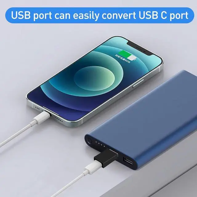 Alt view image 7 of 7 - USB to USB C Adapter for iPhone 16 Charger 3Pack USBC Female to A Male OTG Type C Converter Compatible with iPhone 15 14 13 Plus Pro Max Samsung Galaxy S23 + S22 S21 Pixel 5 4XL (Black)