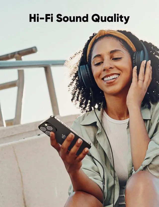 Alt view image 4 of 7 - USB Type C to 3.5mm Female Headphone Jack Adapter (3-Pack) USB C to Aux Audio Dongle Adapter Compatible with iPhone 16 Pro Max/15 Pro/15  Galaxy S24/S23/S22 Ultra iPad Pro-Black