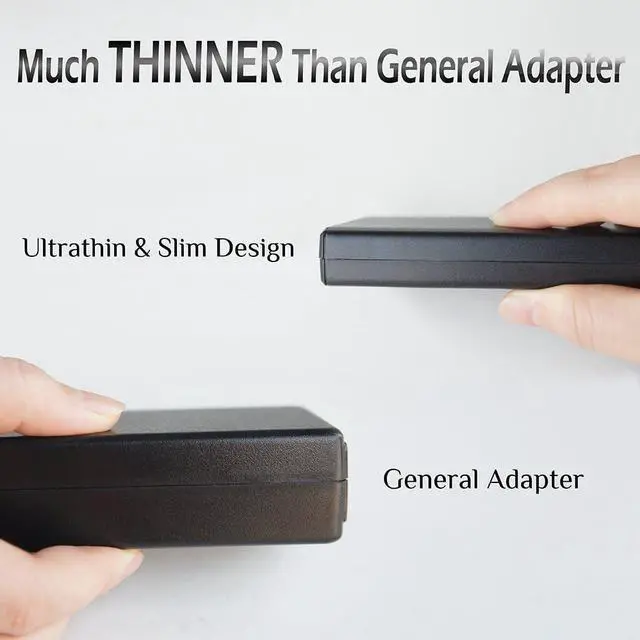 Alt view image 2 of 7 - ZOZO 65W Universal Laptop Charger for Acer Asus Toshiba Dell Lenovo HP Gateway Samsung Sony Fujitsu Ultrabooks Chromebook 15V 16V 18.5V 19V 19.5V 20V Computer Power Supply Cord Adapter Replacement