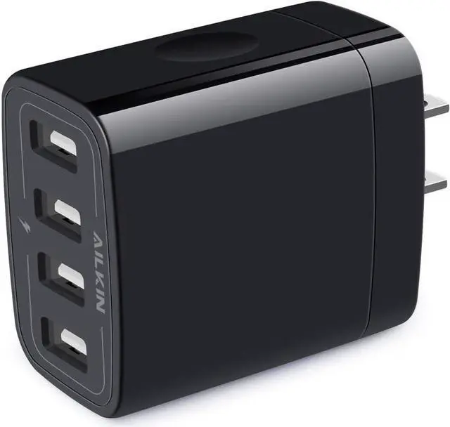 Main image of Wall Charger USB Charger Adapter 4.8A 4Multi Port Fast Charging Station Power Base Block Plug Cube Brick for iPhone 15 14 SE 13 12 11Pro Max/XR/XS/8Plus  A14/A13/S23/S22 Kindle Plug