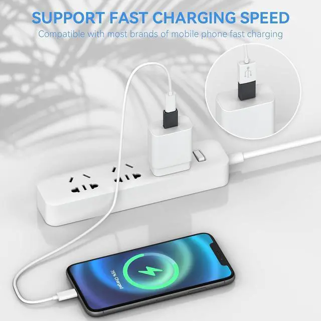 Alt view image 3 of 7 - 4-Pack USB C to USB Adapters with 2 Type C Female to A Male Converters & 2 USB C Male to USB Female Connectors Compatible with Apple Watch iPhone 15 Pro Max 14 13 12 AirPods Ultra 8 9 - Gray
