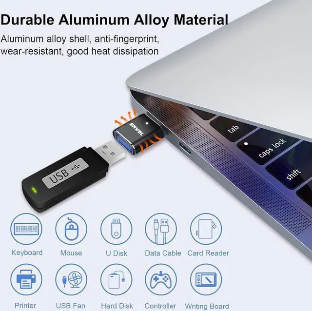 Alt view image 4 of 7 - ?????????? ???????????????? USB C to USB Adapter USB 3.0 to USB C Adapter Type-C Male to USB Female OTG Converter Compatible with Apple iWatch iPhone 13 14 15 Galaxy S24 iPad Air 4 5 Mini 6