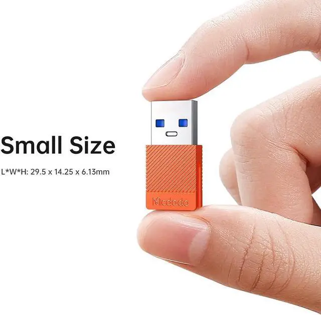 Alt view image 7 of 7 - Mcdodo USB C Female to USB Male Adapter(2 Pack) USB 3.0 to USB-C Adapter Plug and Play Support Data Transfer & Fast Charging Adapted to C Port Headphones For iphone 15 Laptop Charger Mobile Hard Drive