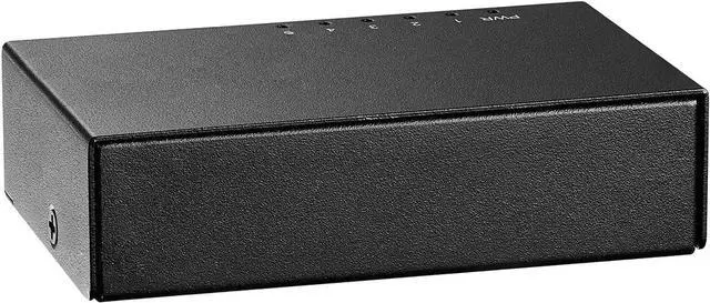 Alt view image 3 of 7 - MokerLink 5 Port Gigabit Unmanaged Ethernet Switch, 4 x 100/1000Mbps Ports and 1 Gigabit Uplink, Home Office Network Hub Splitter, Metal Desktop & Wall Mount Network Switch