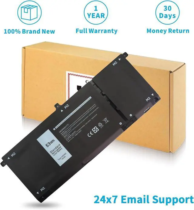 Alt view image 6 of 7 - H5CKD Laptop Battery for Dell inspiron 7300 7306 7405 7500 2-in-1 7506 5501 5502 5300 5301 5400 5401 5402 5406 5408 5508 5409 5509 Latitude 3410 3510 vostro 5300 5301 5401 5501 9077G TXD03 7T8CD
