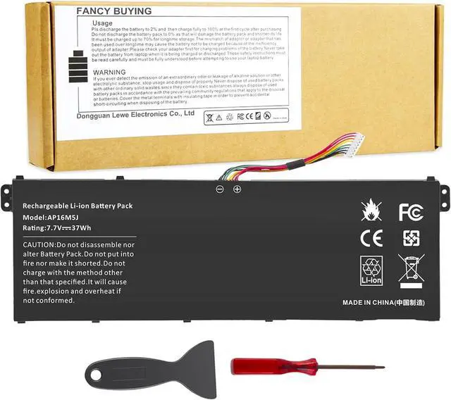 Main image of Fancy Buying AP16M5J Laptop Battery for Acer Aspire 1 A114-31 A114-32 Aspire 3 A314-31 A314-32 A314-41 A315-21 A315-21G A315-22 A315-31 A315-32 A315-33 A315-41 A315-51 A315-53 A315-53G 2ICP4/80/104
