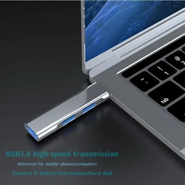 Alt view image 5 of 7 - 5 Pack USB Adapter and U-SB Hub Splitter Expander OTG Adapter (USBC to U-SB Adapter USBA to USB-C Adapter USB 3.0 Hub) US-B C Female to U-SB Male Adapter for iPhone  PC Xiaomi  etc