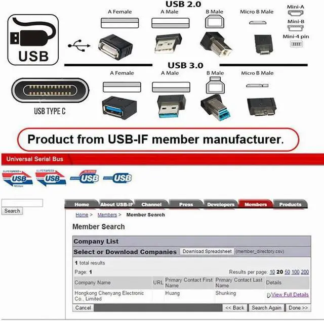 Alt view image 3 of 7 - USB-C Type-C to USB 3.0 Female OTG Adapter Right Angled 90 Degree for Laptop Cell Phone