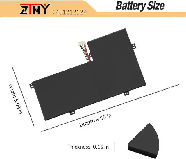 Alt view image 7 of 7 - 45121212P U4374113PV-2S1P Laptop Battery Replacement for RTDPART Series